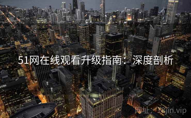51网在线观看升级指南：深度剖析