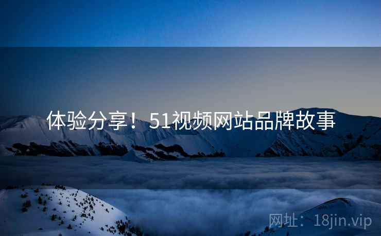 体验分享！51视频网站品牌故事