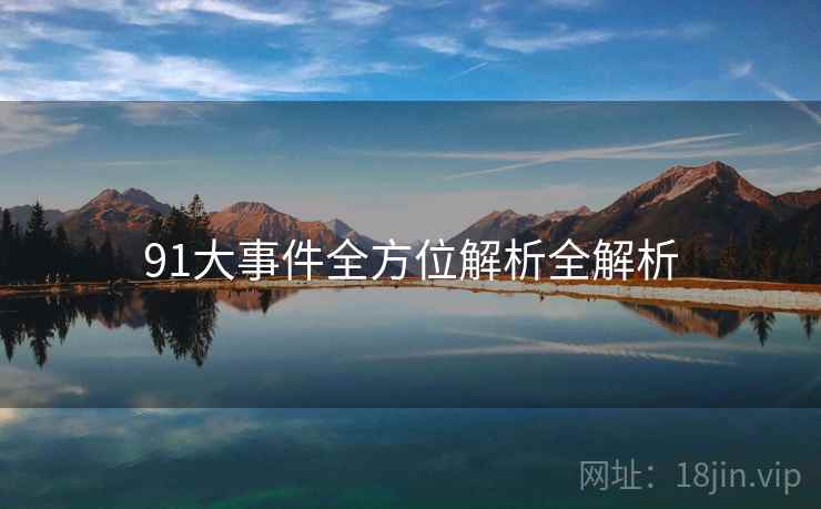91大事件全方位解析全解析