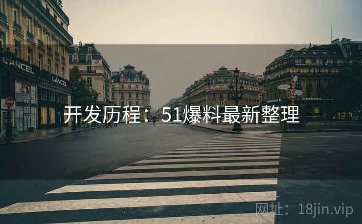 开发历程：51爆料最新整理