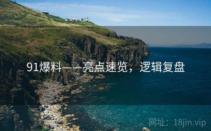 91爆料——亮点速览，逻辑复盘